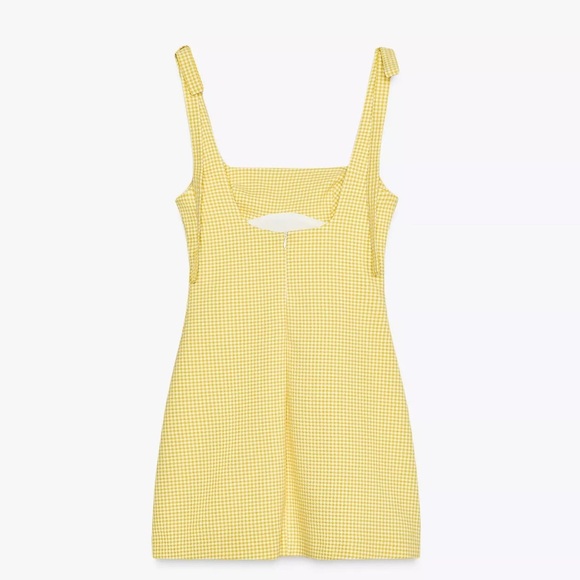 🔥🔥zara  Gingham Mini Dress - Picture 6 of 13